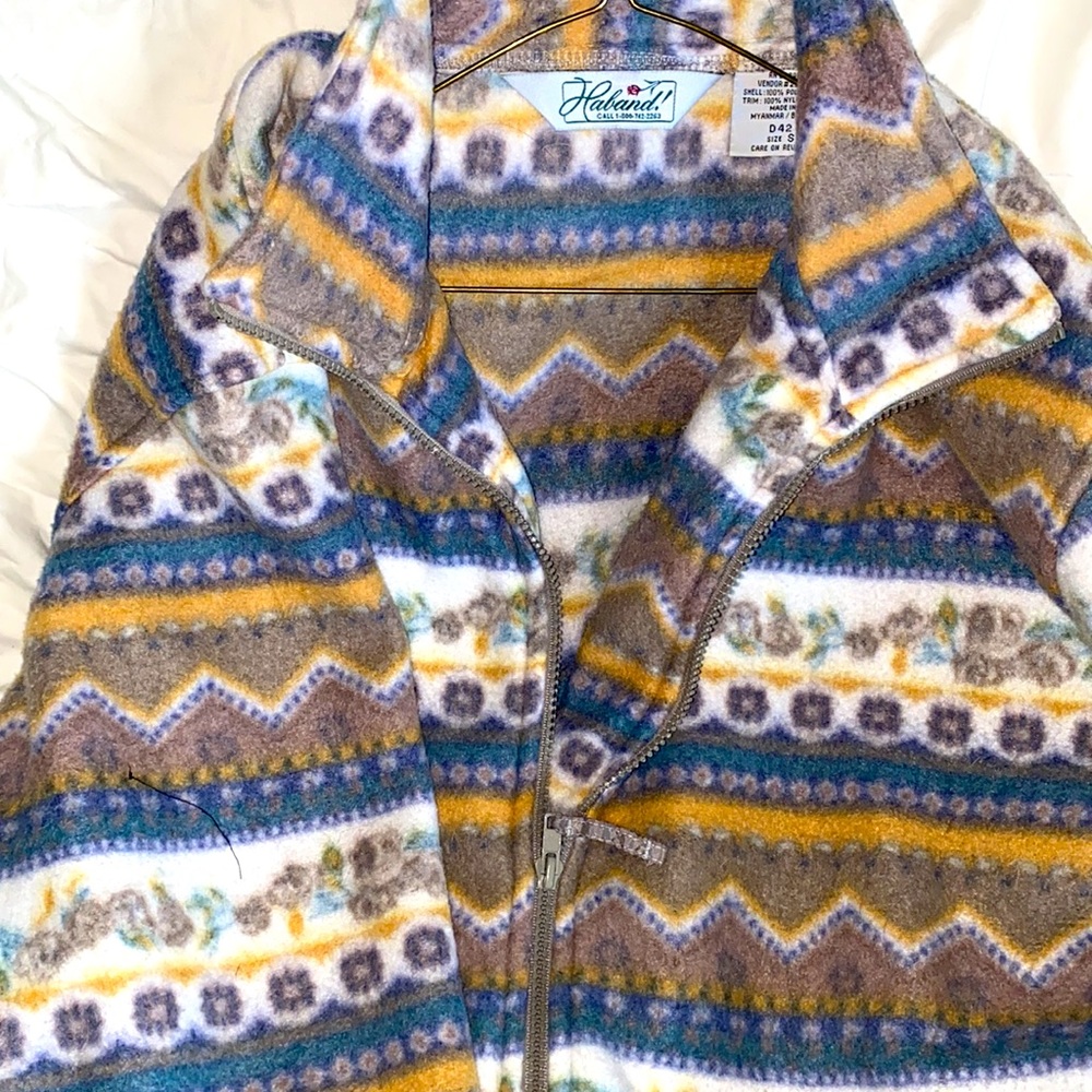 Huband! Vintage zip up